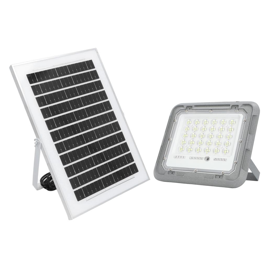 Luz Solar IP66 À Prova d'Água 150 Leds Luz de Inundação de Segurança Alimentada por Energia Solar com Bateria de 4000mAh