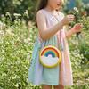 Zipper Closure Donut Crossbody Bag Mini Size Mini Snack Bag Children Shoulder Bag Casual Outing