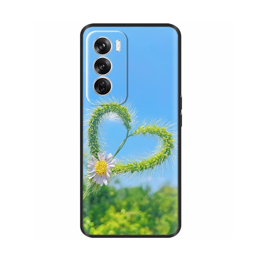 For OPPO Reno 12 5G Case New Fashion Painted Cover Silicone Soft TPU Phone Cases For OPPO Reno 12 Pro 5G Shell reno12 Pro Fundas