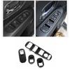For Honda HRV HR-V VEZEL 2014- Carbon Fiber Door Handle Window Lift Switch Panel Cover Trim Decorator Accessories