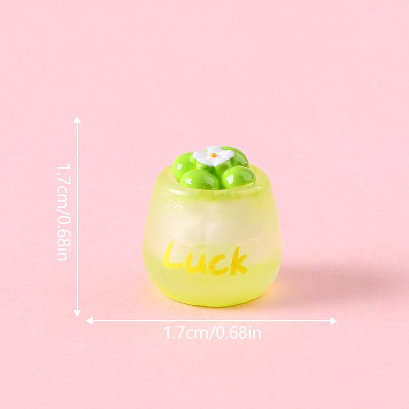 

1 шт. Мини-симуляция фруктового льда, стакан для напитков, микро-ландшафтный орнамент, миниатюрное украшение для кукольного домика жёлтый