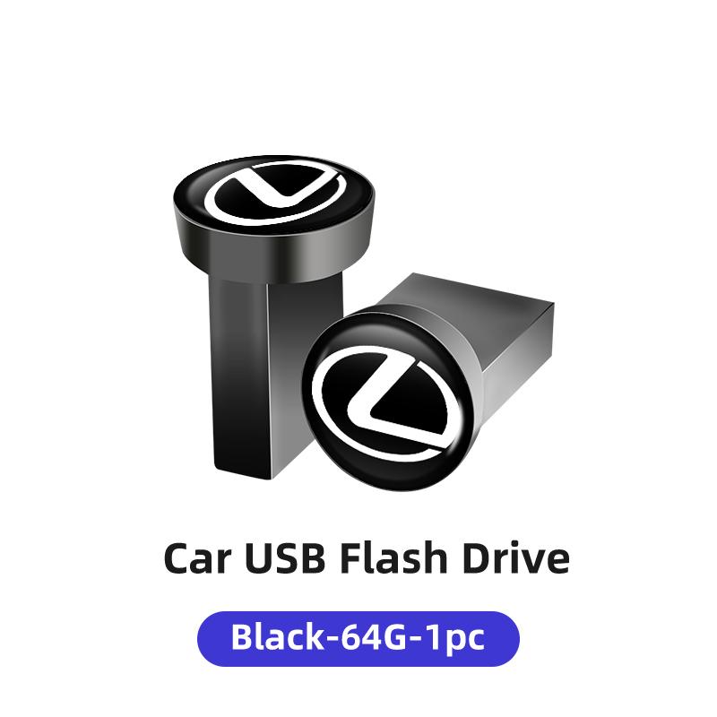 Innenaufkleber 16/32/64 GB Auto USB-Stick MINI Musik-Speicherstick Zubehör für Lexus UX250h RX450h CT200h RX400h NX300