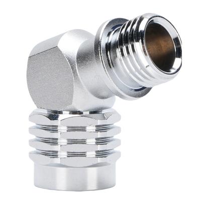 110 Degree Swivel Adapter CR Plated Brass Hose Adapter for 2nd Stage Scuba Diving Regulator