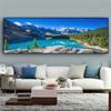 The Rising Sun Over The Mountains, Overlooking The Scenery, Decorative Painting, Living Room Sofa Background Wall, Bedroom Bedside Painting