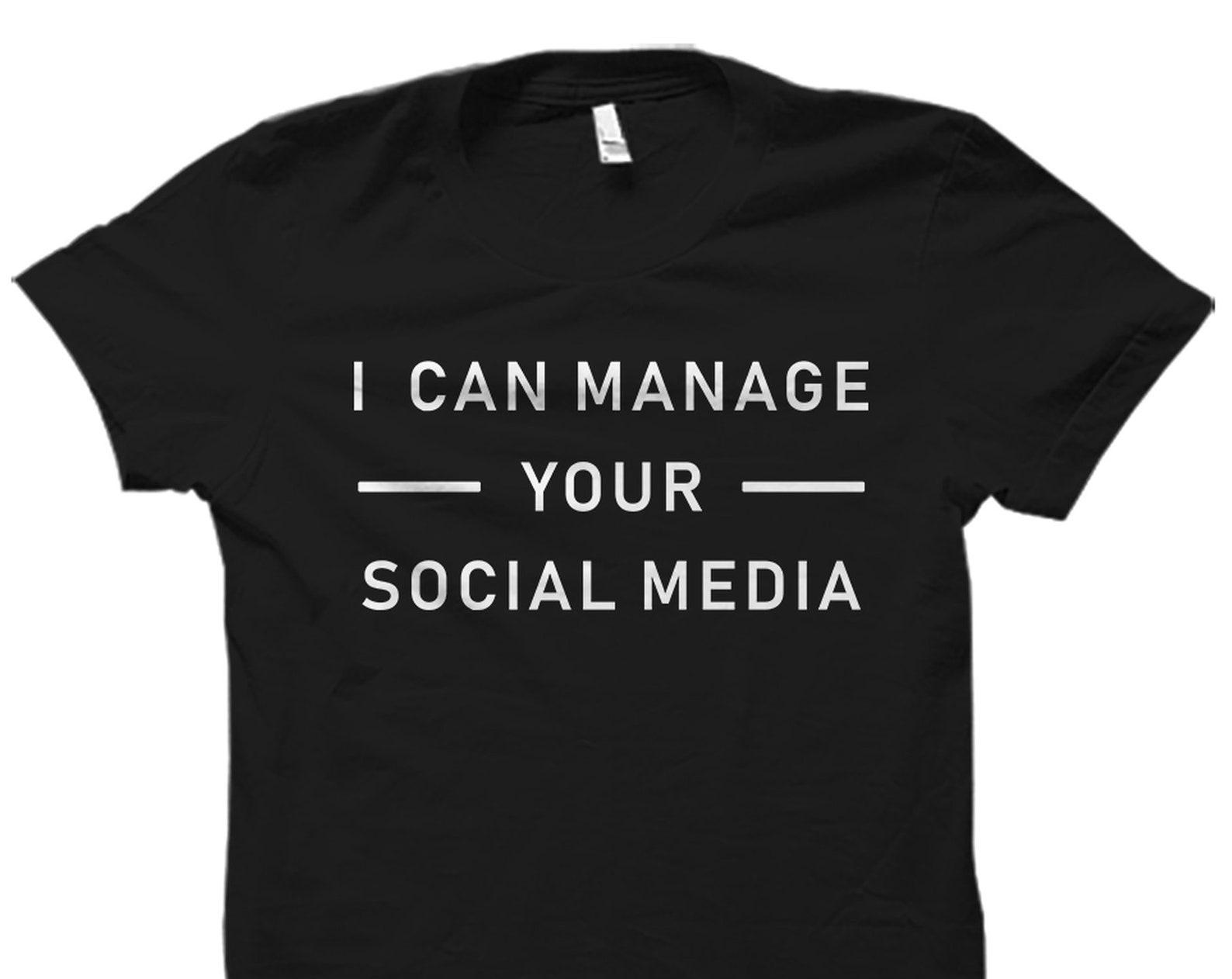 Social Media Manager Gift. Social Media Manager Shirt. Social Media Marketer Gift. Social Media Marketer Shirt. Marketer Gift #OS2853 S
