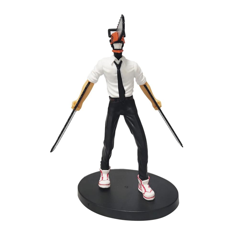 Chainsaw Man Denji 19cm Anime Action Figure Adult Collectible Model Doll Toy Power Figure Denji Figurine