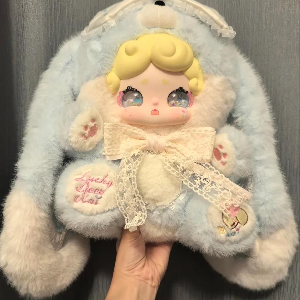 In Stock Lucky Deer Nai Sweet Tea Bunny 600% Big Doll Blind Box Quicksand Eyeball Detail Embroider The Best Gift