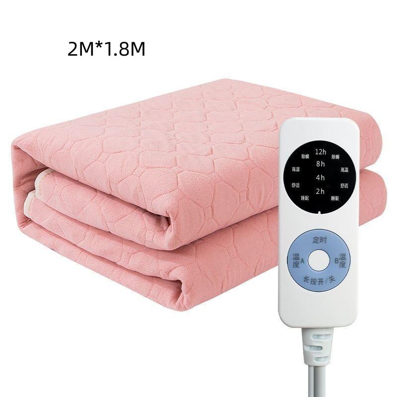 Intelligent Timed Electric Blanket Waterproof Heating Mattress Student Dormitory Temperature Regulating Electrothermal Pad