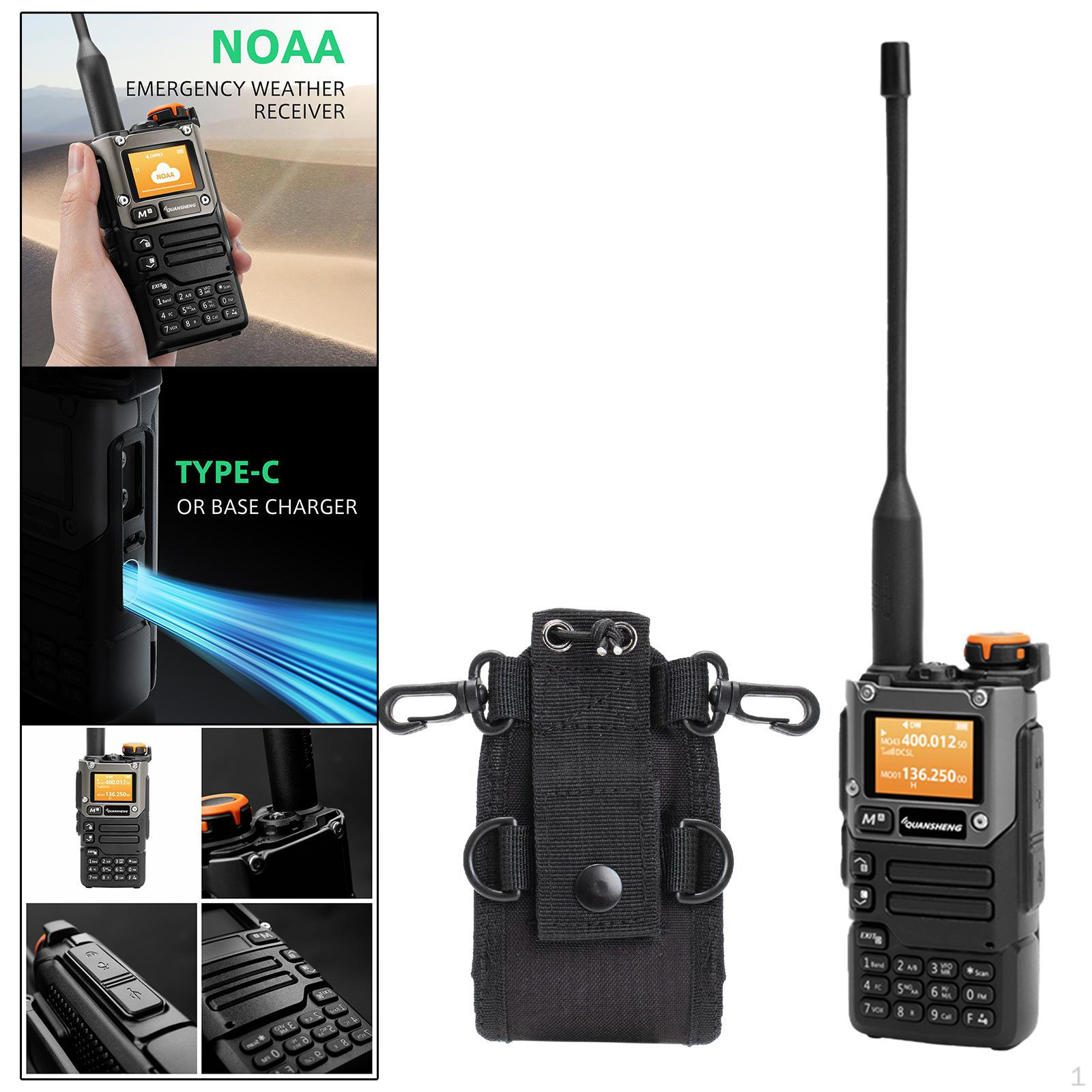 

Двусторонняя радиосвязь, портативное FM-перезаряжаемое портативное радио дальнего действия