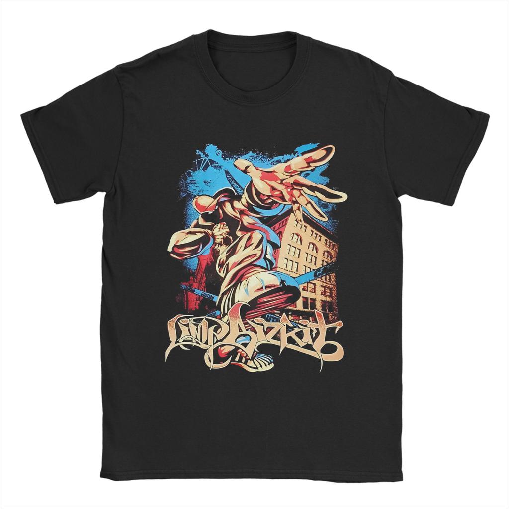 Limp Bizkit Skate Hat For Unisex Unisex T Shirts Leisure Tees Short Sleeve Round Neck Tshirts 100 Cotton Plus Size Clothes
