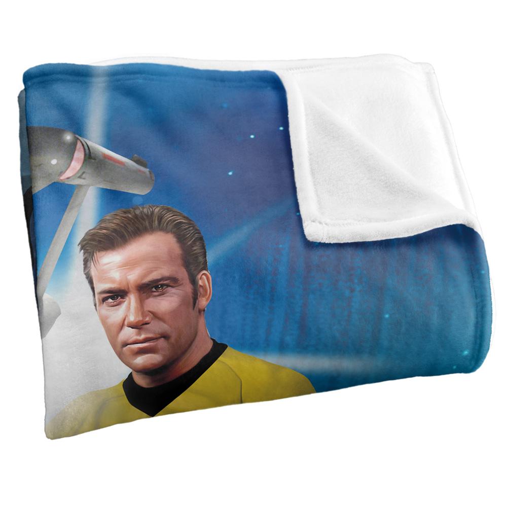 Star Trek CaptainÂ´s Chair Silky Supersoft Blanket