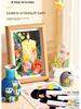 Wasserdichter Acrylmarker mit weicher Spitze - Nicht verschmierend, ideal für Schüler & DIY-Kunst.