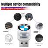 LMHKH1 2026 Car Sticker USB LED Car Light Auto Interior Atmosphere Light For M Performance BMW M M3 M5 M6 X1 X2 X3 X5 X6 X4 E30 E39 E46