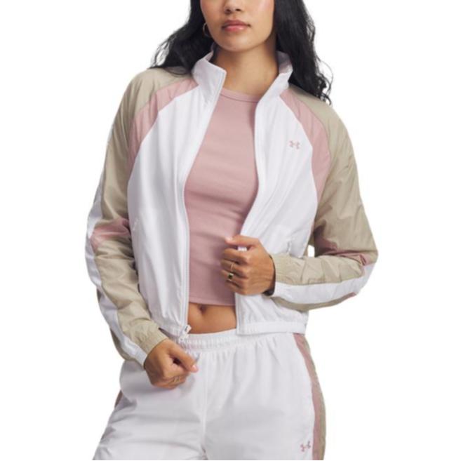 Under Armour Lightweight Logo Zip-Up Jacket Women 6007111-100 M