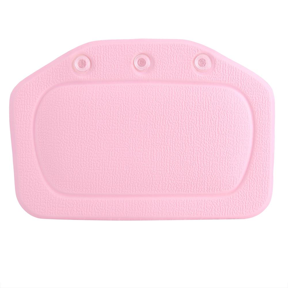 Soft Foam Padded Spa Bath Pillow Tub Headrest Head Neck Back Cushion Bathroom