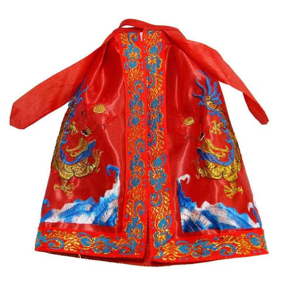 Home Decor Buddha Statue with God of Wealth Guanyin Cloak Figurine Household Ornament Cape Accessory for Home Decor