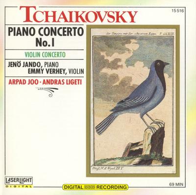 CD PYOTR ILYICH TCHAIKOVSKY , WILLEM M - Piano Concerto, Violin Concerto: Ja 15516 LaserLight Digi 1990 US Classical Used