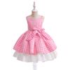 Christmas Princess Dress For Girls Children Costume Long Sleeve Sequin Wedding Evening Dresses Kids Girl Birthday Party Dresses