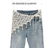 Handwoven Fringe Waistband Hollow-Out Trim Butt Curtain Jeans New Waist Hip Wrap  Fashion Accessory