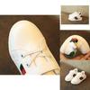 Fashion Bee Children's Shoes Embroidered Lace Casual Shoes With Round Toe And Rubber Sole