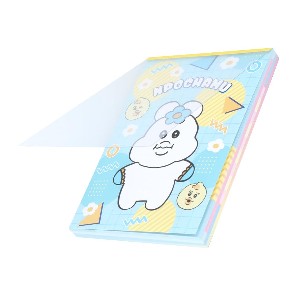 Sunstar Stationery Npochamu Memo Pad Rabbit in Npochamu Pattern S2838923 A6, Panties, Stationery, A,