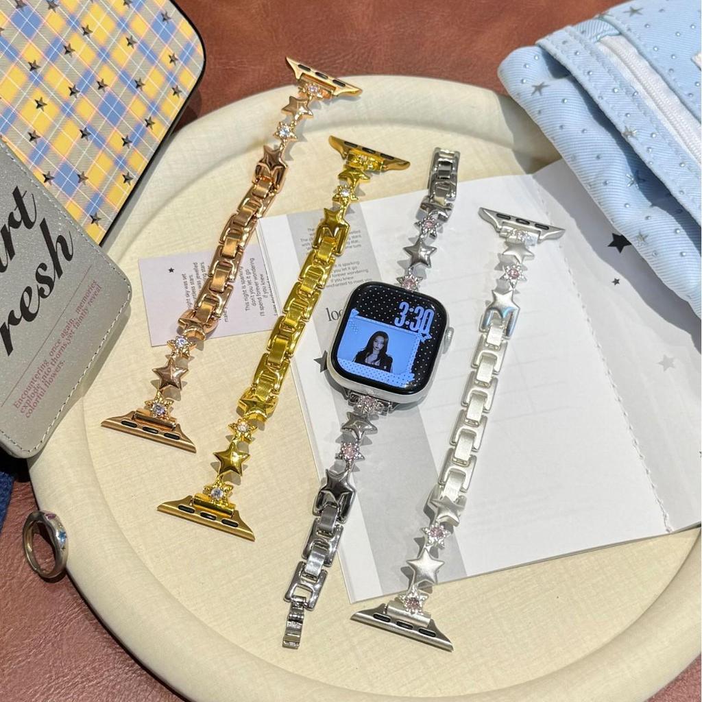 Zircon Chain Metal Strap for Apple Watch 11th Gen & UltraSE