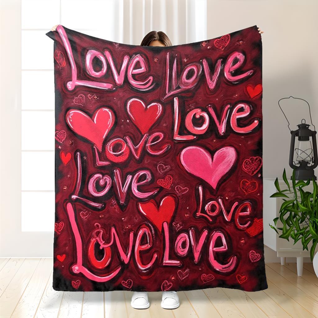 Women s Plush Fleece Blanket - Extra Soft All-Season Couch Throw 70x100cm
