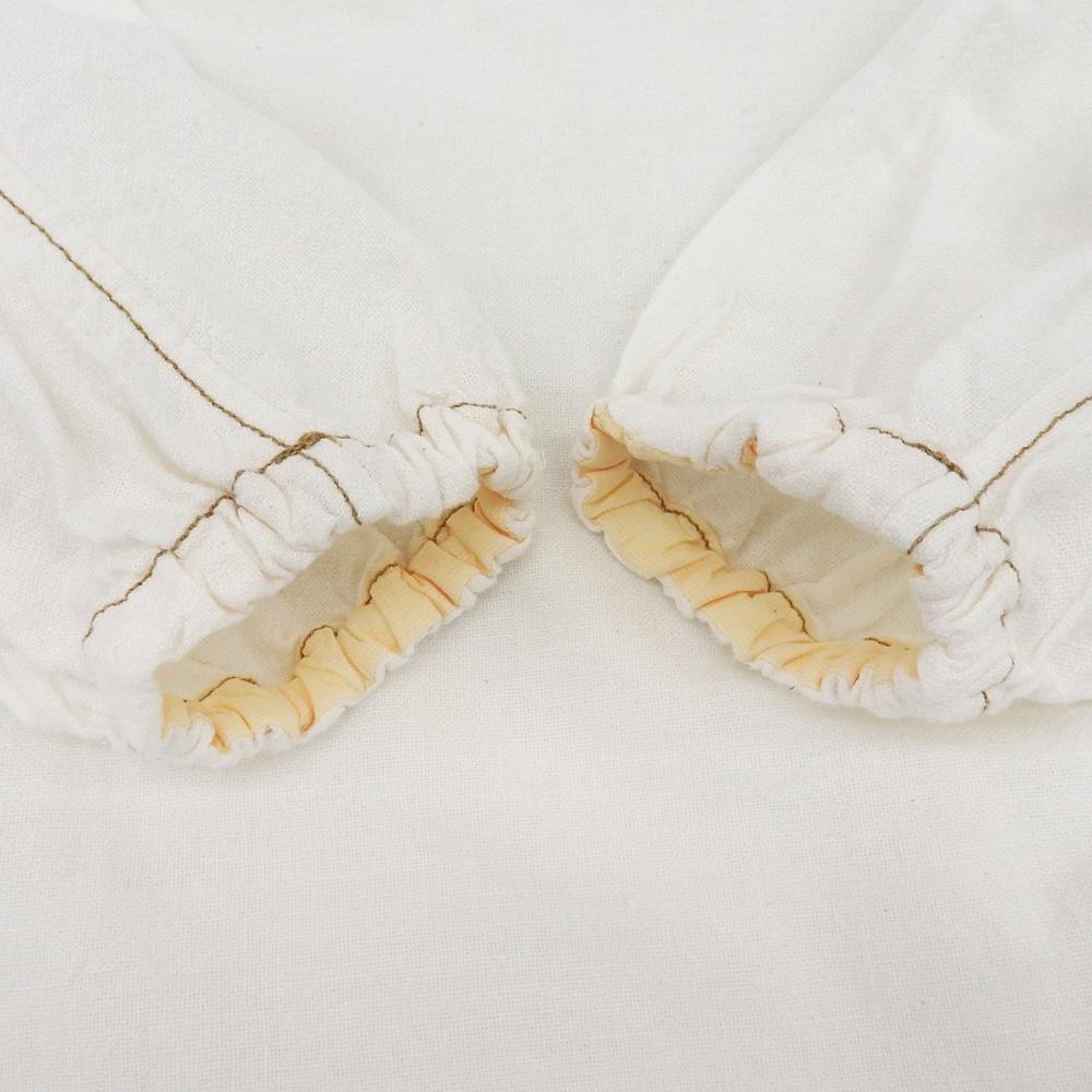 45R Beautiful Khadi Shirt Duck Dress, Women's, White, 8015021 dress ― whiteUsed