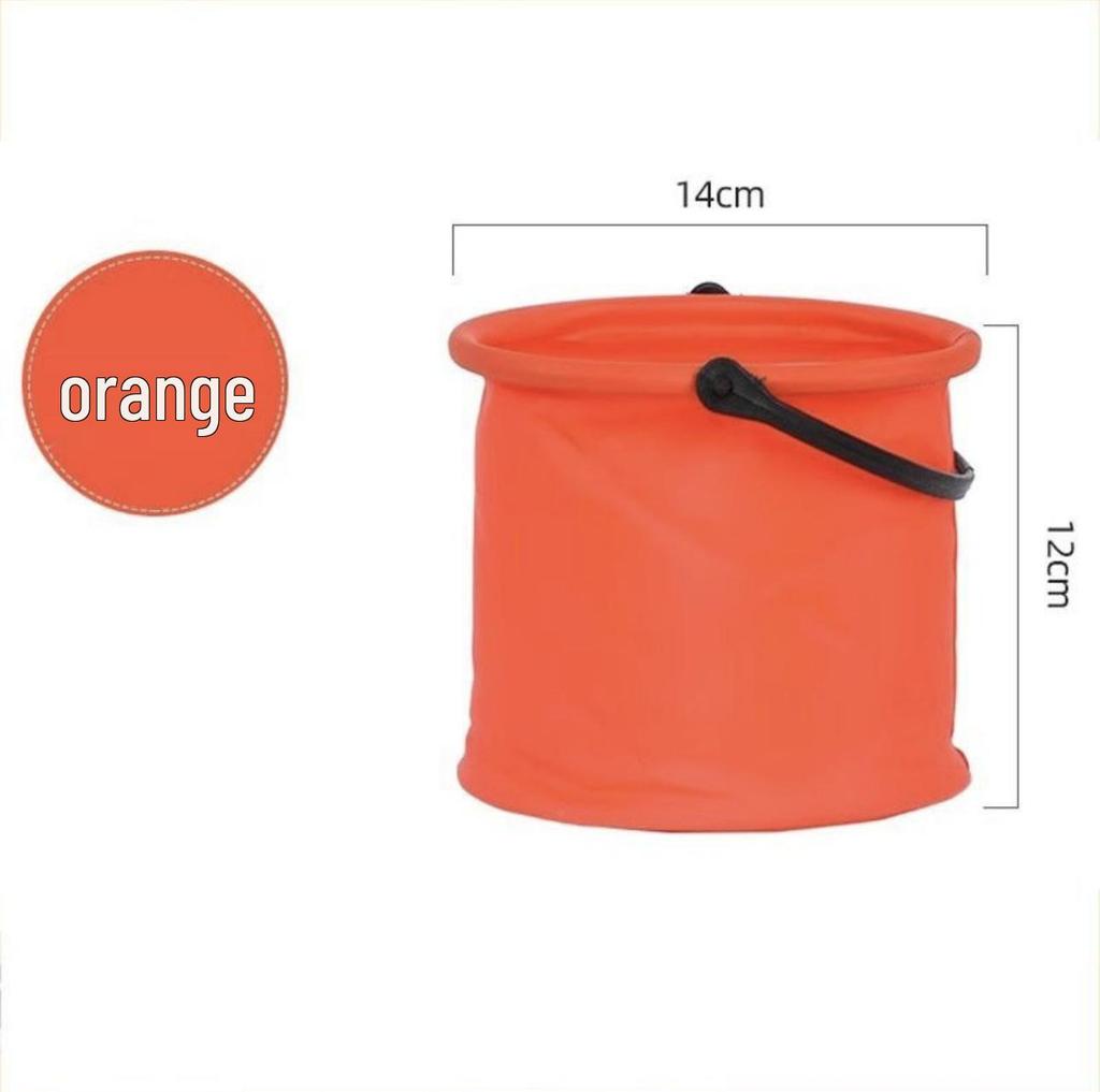 Foldable Telescopic Brush Cleaning Bucket for Painting & Fishing