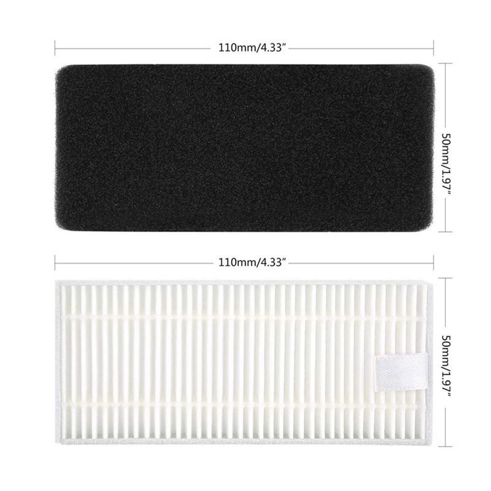 Side Brush Filter Main Brush Accessory Set For Ecovacs Deebot D710 D715 500 501