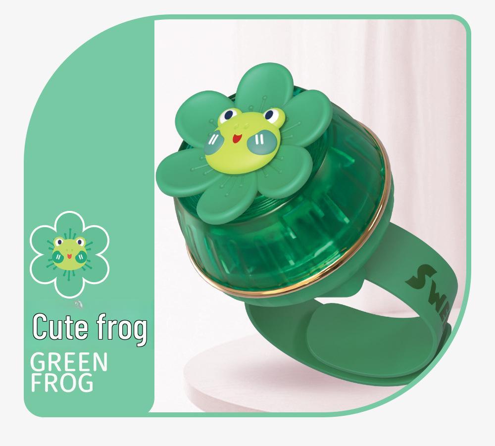 

Детский мультяшный USB-перезаряжаемый портативный мини-вентилятор - милый, портативный подарок для студентов Color Box Packaging + Three Wind Speeds