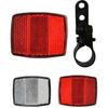Road Bike Bike Handlebar Reflector Bike Warning Light Bicycle Reflective Reflector Bike Reflector