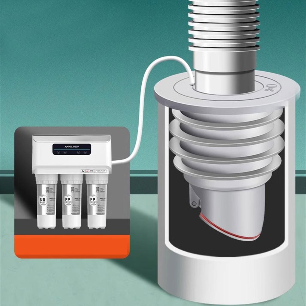 2 st avloppsrörstätningar Täckning Silikon ABS Tvättmaskin Tätningspluggar set för luktstopp & avloppsskydd