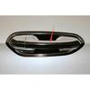 Black Steel Sports Side Smart Door Handle Cover Trim 8PC For Ford Edge 2015-