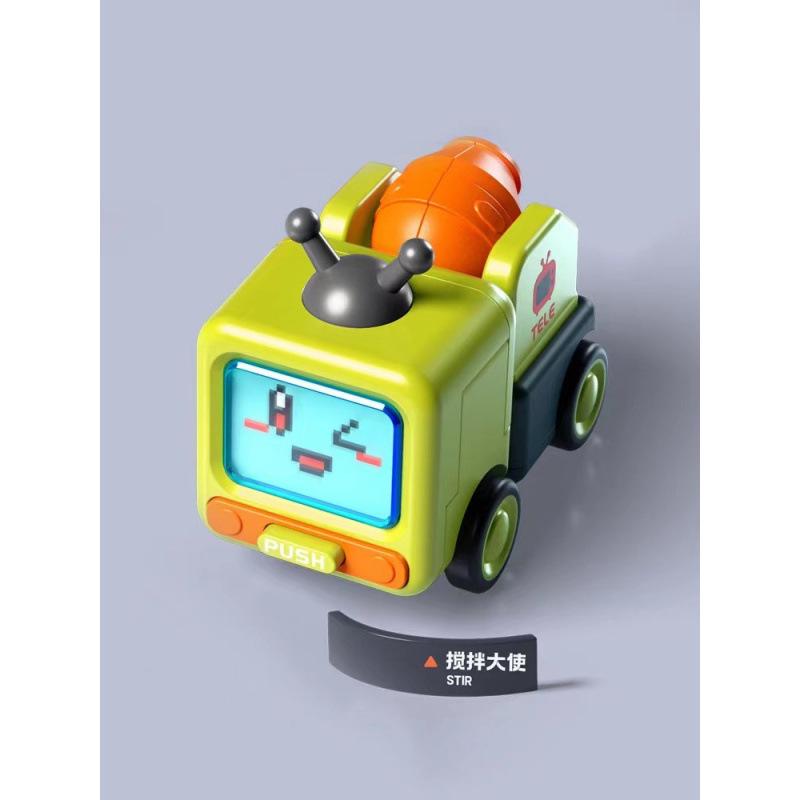 

Children s Collision Deformation Car Robot Rotating Car Inertial Sliding Engineering Car Fall-resistant Educational Toys For Boys зелений