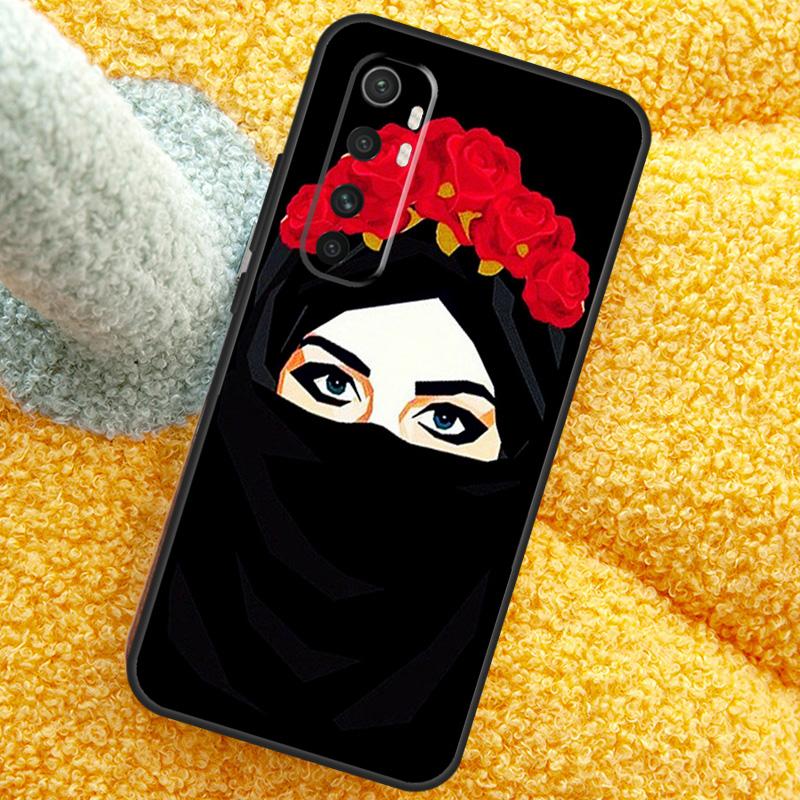 Muslim Islamic Girls Arabic Hijab Case For Xiaomi 15T 14T 13T 14 15 Ultra 17 Pro Max Cover For POCO F8 F7 F5 F6 X5 X6 X7 Pro