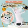 Cat Figurine Ornament Plate Interior Decoration Small Plate Trinket Box Interior Accessories Cat Merchandise (White Cat)