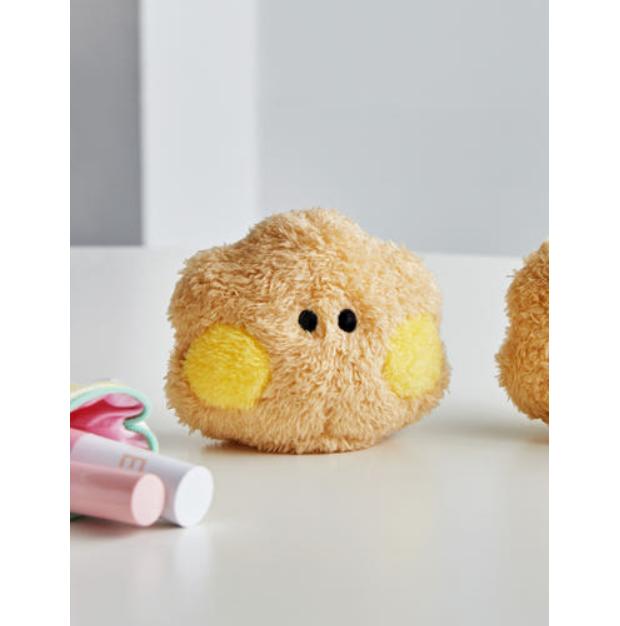 BT21 Mini Glitter Plush Hand Mirror – RJ / COOKY / KOYA / SHOOKY / MANG / CHIMMY