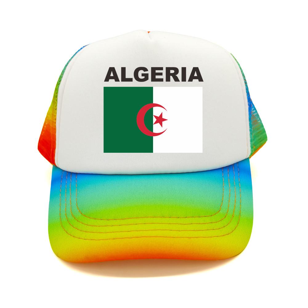 Cool Algeria Trucker Șapcă unisex Algeria Flag Pălărie Șapcă de baseball Șapci unisex plasă plasă