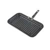 Schwarze Emaille Grillpfanne 40cm