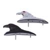 Motorcycle Eagle Head Decorative Mudguard Modified With Aluminum Chromium Plating