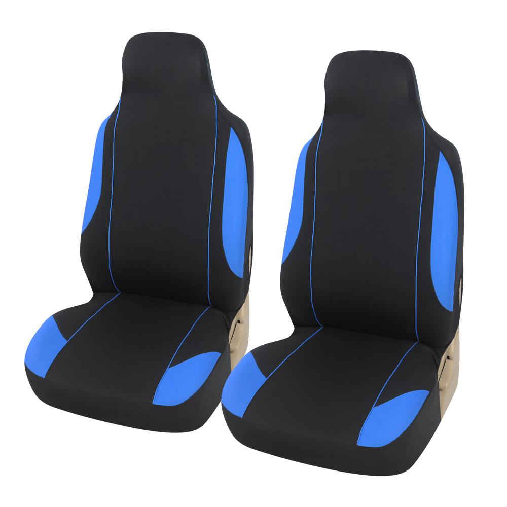 AUTOYOUTH 2PCS Front Car Seat Cover 5 Colour Universal Fit for lada Honda Toyota Seat Covers Car