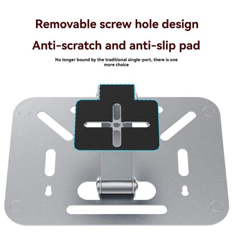 Foldable Projector Stand Desk, Ceiling And Wall Mount Bracket With 180-Degree Rotation For Home Theater Projector