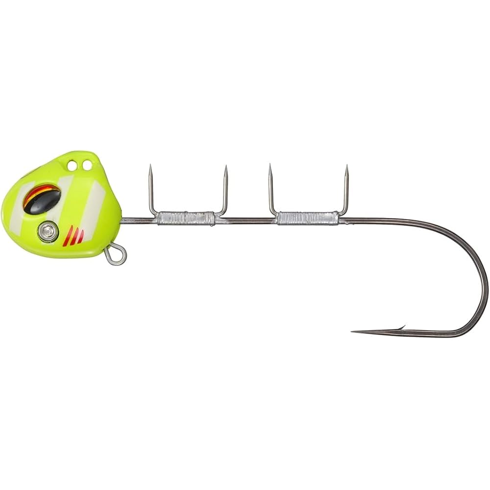 Daiwa Tungsten Tachiuo Tenya SS40 TG Yellow Green Glow Zebra Fishing Lure