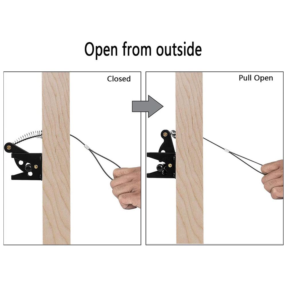 Gate Latch Latch Multifunction Self Locking Spring