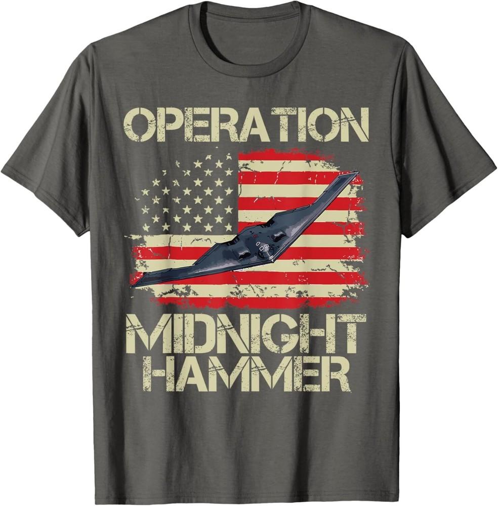 

Operation Midnight Hammer USA Flag Midnight Hammer Unisex T-Shirt 2XL