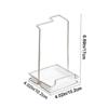 Stainless Steel Pot Lid Rack Non-Tipping Spoon Rest Shelf Modern Spatula Holder  Restaurant