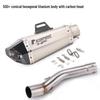 Stainless Steel Modified Exhaust for 300AC/300R/300RR/500 Motorcycles