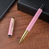 Straight Hair Multi-Color Metal Signature Pen, Neutral Fountain Pen, Orb Pen, Business Advertising, Gift Pen Print