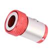 5Pcs Schraubendreher Magnetischen Ring Anti Slip Aluminium Legierung Zubehör(rot)